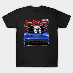 Blue Civic FK2 Type R T-Shirt